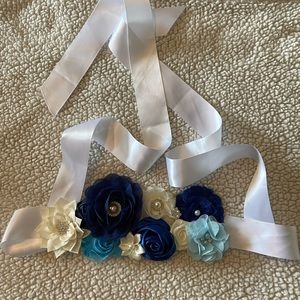 Maternity Boys Belly Sash